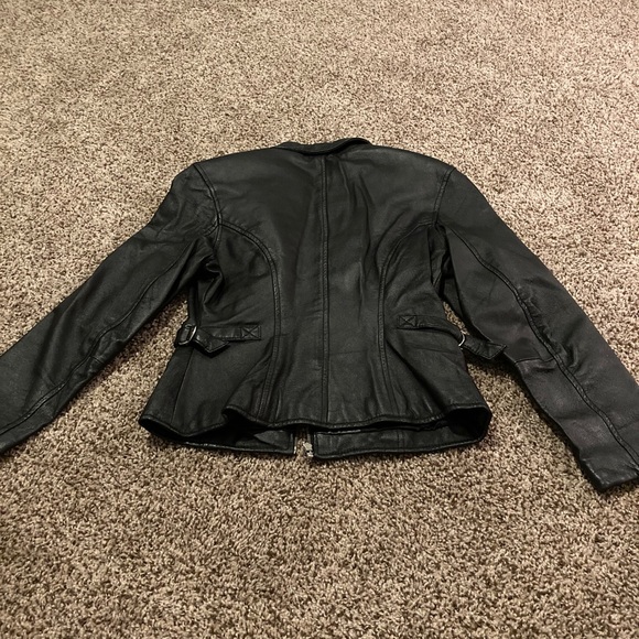 NWOT Wilson’s Leather Moto Jacket Size XS - Picture 3 of 5